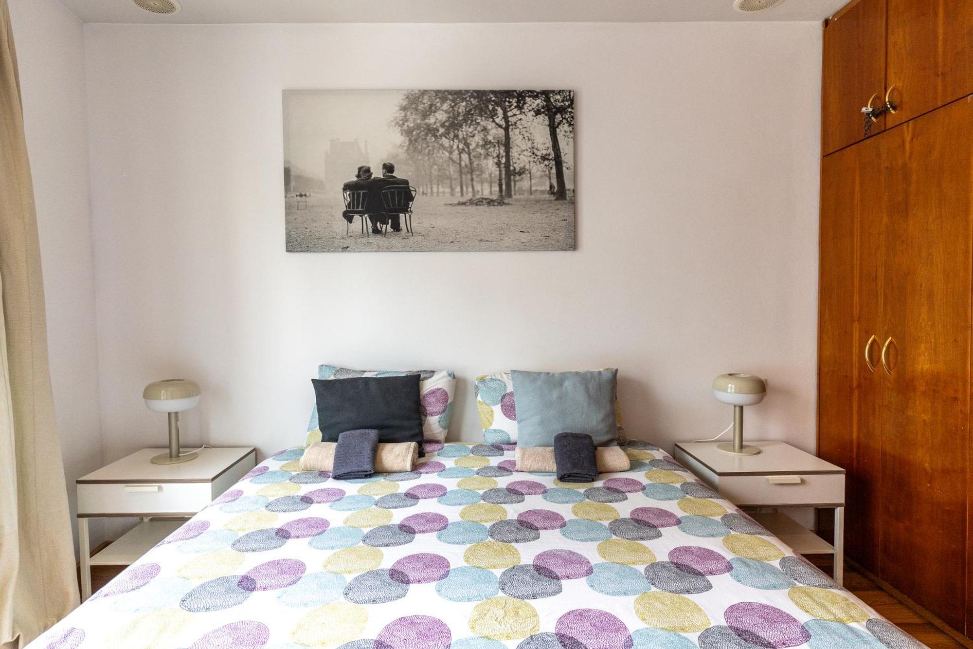 Centrico Apartamento Con Terraza Barcelona Luaran gambar